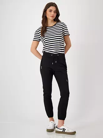 MONARI | Hose Jogging Fit | schwarz